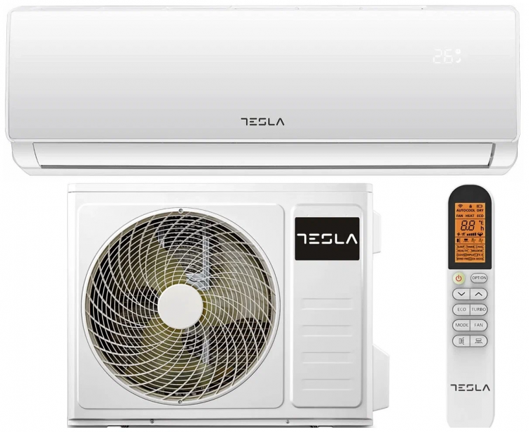 Сплит-система Tesla c 7000 BTU, 20 м2