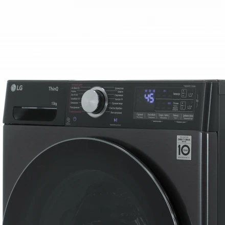 Стиральная машина LG F4V9LA2P черный