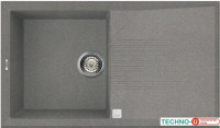 Кухонная мойка Elleci Tekno 400 Titanium 73