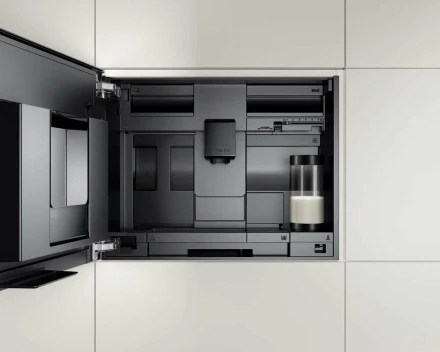 Встраиваемая кофемашина Bosch CTL9181D0, Serie 8, черная, Home Connect, milkClean, сенсорное управление, One Touch Double Cup