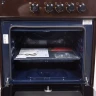Газовая плита VESTA BERGAMO VGG 10-G коричневая, электроподжиг, 4 конфорки, эмалированная, 65 л, газ-контроль духовки, традиционная очистка 