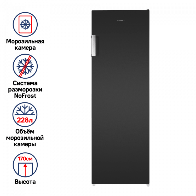 Морозильный ларь Maunfeld MFFR170SB