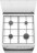 Газовая плита DARINA 1D GM141 002 W