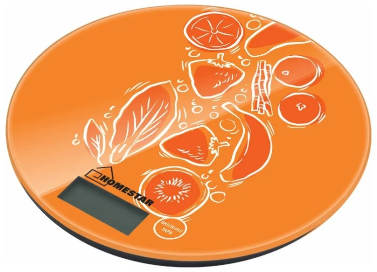 Кухонные весы HomeStar HS-3007S (оранжевый)