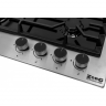 Газовая варочная панель Zorg Technology NT 121 black EMY + inox