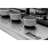 Газовая варочная панель Zorg Technology NT 121 black EMY + inox