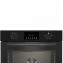 Духовой шкаф INDESIT IBFTE 3844 BL, чёрный, 72 л, поворотные переключатели, 12 режимов 