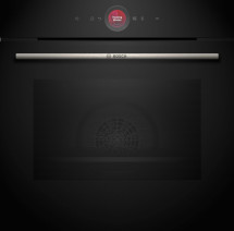 Духовой шкаф Bosch HBG7721B1 электрический, шириной 59.4 см, черный, пиролитическая очистка