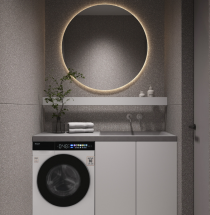 Стиральная машина Weissgauff WM 999 Full Touch DC Inverter Steam, 12 кг, 1200 об/мин, инверторная, с паром