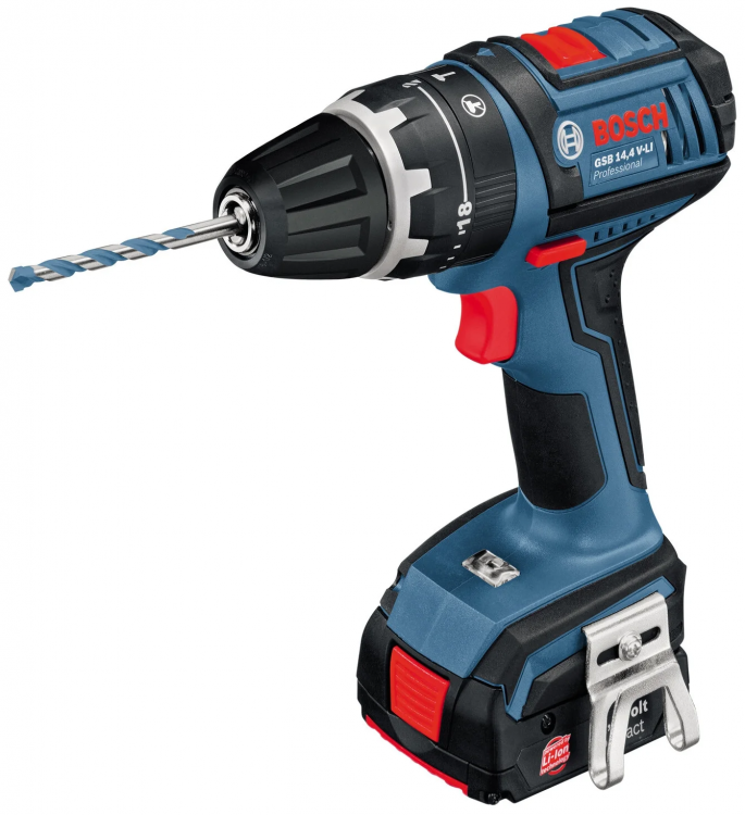 Аккумуляторная ударная дрель-шуруповерт Bosch GSB 14.4 V-LI 601.867.002