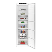 Встраиваемая морозильная камера Hotpoint HBTF 18I, объем 220 л, мощность замораживания 10 кг/сут, A+