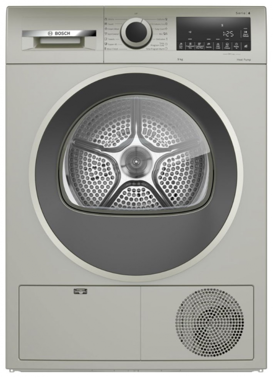 Сушильная машина Bosch WQG1420XME, Serie 4,A++, отдельностоящая, конденсационная, загрузка 9 кг, 15 программ сушки