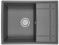 Кухонная мойка Granula 6501 (графит)