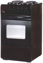 Электрическая плита ЛАДА NOVA AE 14027 B, коричневый, эмалированная, 4 зоны нагрева, 50 л