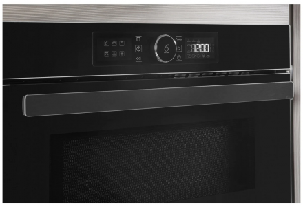 Микроволновая печь встраиваемая Whirlpool AMW 730 NB, черный,1000 Вт, 31 л, сенсор, поворотный механизм, гриль, дисплей, черный