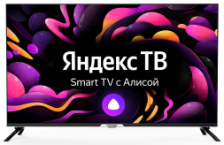 50&quot; Телевизор Hyundai H-LED50BU7003, 4K Ultra HD, черный, SMART TV, Яндекс.ТВ 