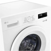 Стиральная машина LG F2Y1VS3W, белая, с паром, 9кг, 1200об/мин, инверторная, с фронтальной загрузкой