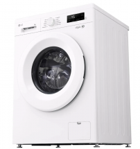 Стиральная машина LG F2Y1VS3W, белая, с паром, 9кг, 1200об/мин, инверторная, с фронтальной загрузкой