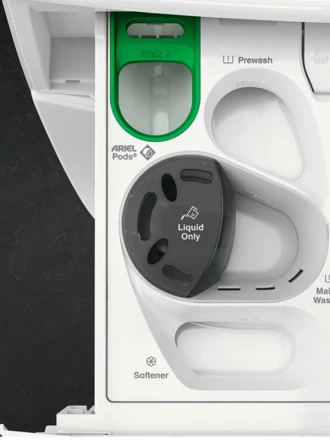 Стиральная машина с сушкой AEG LWR73864O 7000 Series, белая, 8/5 кг, 1600 об/мин, с паром