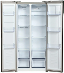 Холодильник Hyundai CS4505F, нержавеющая сталь