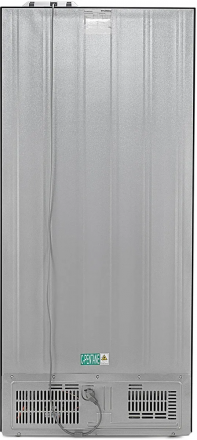 Холодильник HYUNDAI CM55043F 3-хкамерн. черный стекло инвертер