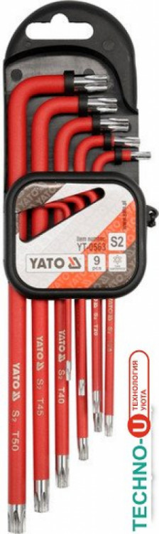 Набор ключей Yato YT-0563 9 предметов