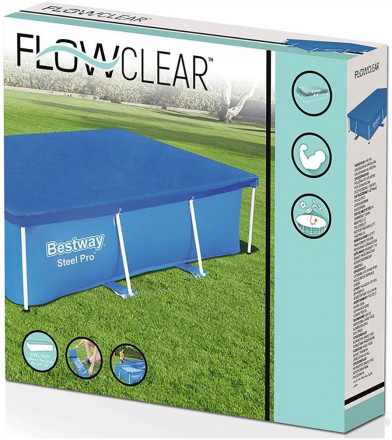 Тент для каркасных бассейнов размером 259*170 см Bestway 58105