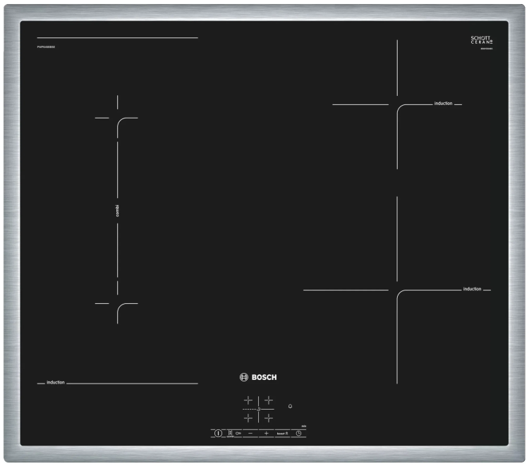 Индукционная варочная панель Bosch PWP645BB5E