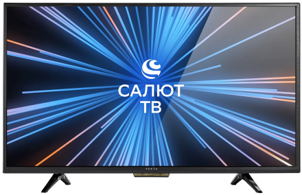 24&quot; Телевизор VEKTA LD-24SR5215BS (2021), черный