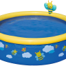 Каркасно-надувной бассейн Bestway My First Fast Set Spray Pool 57326 (голубой, 152x38)