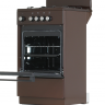 Кухонная плита De luxe 5040.48Г Щ-014, газовая, 4 конфорки, 46 л, газ-контроль духовки