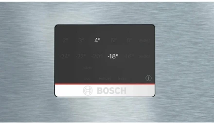 Холодильник Bosch KGN76CI30U, No Frost, режим «отпуск», суперзаморозка