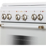 Кухонная плита GEFEST 5140-01 0121, эмалированная, электрическая, 4 зоны нагрева, А, экспресс-конфорка, 55 л