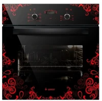 Духовой шкаф GEFEST 622-02 К16, черный / с рисунком "ночь", турбо-гриль, конвекция