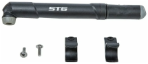 Ручной велонасос STG GP-45, пластик, черный