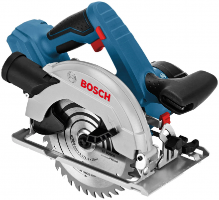 Аккумуляторная дисковая пила Bosch GKS 18V-57 4.0Ah x1 коробка синий (0615990M42)