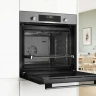 Духовой шкаф Bosch HBG536ES3, Serie 6, нержавеющая сталь, 7 режимов, 71 л, EcoClean