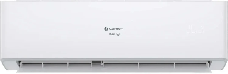 Сплит-система LORIOT Prestige LAC-12AH-IN on/off (УТ-00000497), 36 м², автоматическое распределение воздушных потоков, автоочистка, антикоррозионное покрытие
