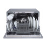 Компактная посудомоечная машина Бирюса DWC-506/7 M, металлик