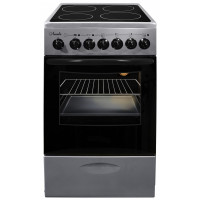 Электрическая плита Лысьва ЭПС 43р1МС (EF4005MK00) жемчужно-светло-серая, стеклокерамика, 4 зоны нагрева, 57 л, электроподжиг, ящик для посуды