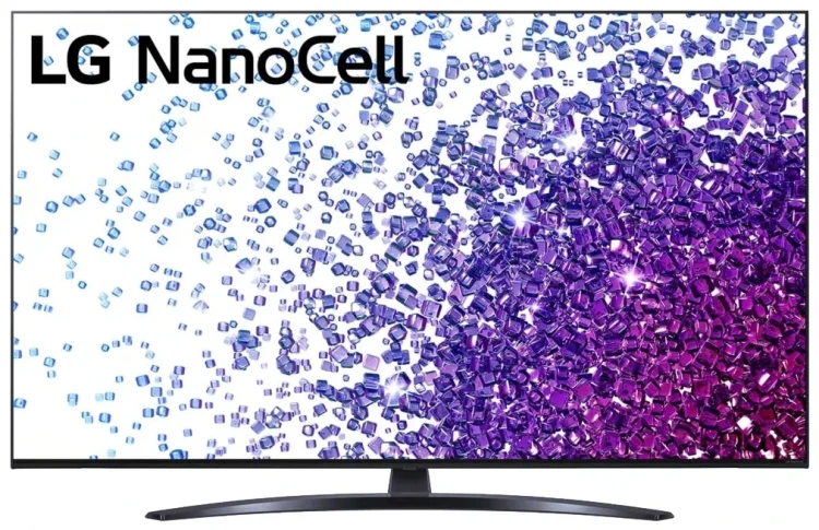 65" Телевизор LG 65NANO766PA 2021 NanoCell, HDR, LED RU, черный