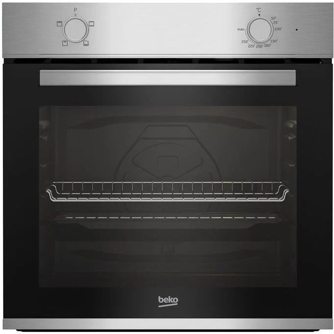 Духовой шкаф BEKO BBIC12000XD, нержавеющая сталь, 4 режима, 74 л, поворотные переключатели