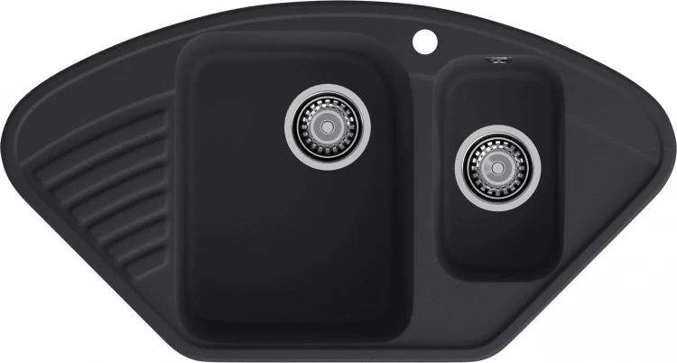 Кухонная мойка GranFest QUARZ Z-14 (черный)
