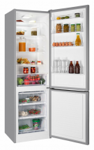 Холодильник Nordfrost NRB 134 S, 317 л, внешнее покрытие-металл, размораживание - ручное, 57.4 см х 197.7 см х 62.5 см