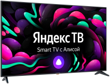 65&quot; Телевизор STARWIND SW-LED65UG401 LED на платформе Яндекс.ТВ, стальной