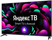 65&quot; Телевизор STARWIND SW-LED65UG401 LED на платформе Яндекс.ТВ, стальной