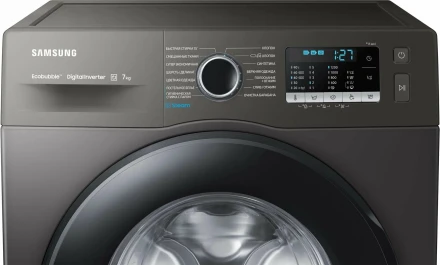 Стиральная машина Samsung WW70AGAS22AXLD, A+++, загр. фронтальная макс: 7кг нержавеющая сталь