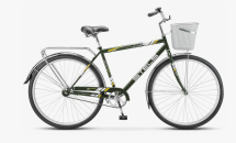 Велосипед STELS Navigator-300 С 28&quot; Z010 LU101059 LU094715 20&quot; Оливковый 2023 +корзина