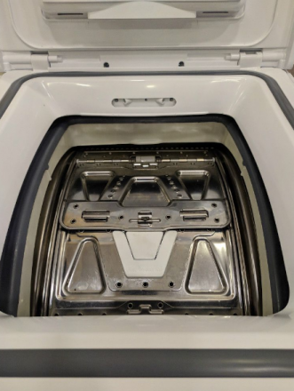 Стиральная машина KRAFT TCH-UMD8304W, белая, 8 кг, 1200 об/мин, с вертикальной загрузкой, 16 программ