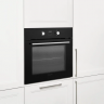 Духовой шкаф Weissgauff EOV 661 PDB, чёрный, 69 л, утапливаемые рукоятки, гидролизная очистка, 6 режимов